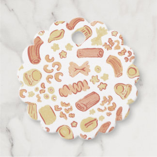 Etiquetas Para Lembrancinhas ITALIAN CUTIES O bonito padrão macarrão italiano