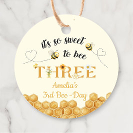 Etiquetas Para Lembrancinhas It's So Sweet To Bee 3rd Birthday