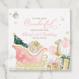 Etiquetas Para Lembrancinhas It's The Most Onederful Time of the Year Birthday