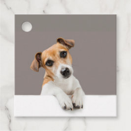 Etiquetas Para Lembrancinhas Jack Russell Puppy Sweet Adorable Baby Jack