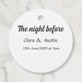 Etiquetas Para Lembrancinhas jantar de ensaio na noite anterior simples mínimo 