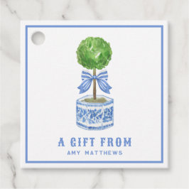 Etiquetas Para Lembrancinhas Jardim Topiário | Chinoiserie Personalizada