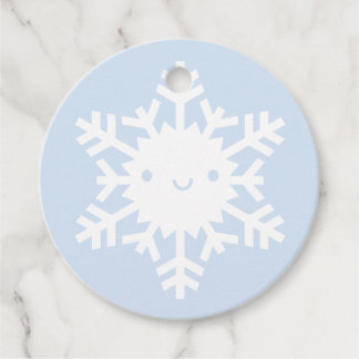 Etiquetas Para Lembrancinhas Kawaii Winter Snowflake