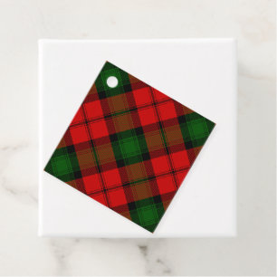 Etiquetas Para Lembrancinhas Kerr tartan green xadrez vermelha