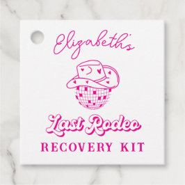 Etiquetas Para Lembrancinhas Kit de Recuperação de Cowgirl para Despedida de So