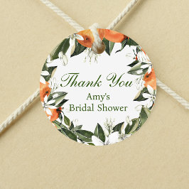 Etiquetas Para Lembrancinhas Laranja Esmagamento Principal Rodada Favor Tag