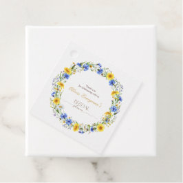 Etiquetas Para Lembrancinhas Lavanda Amarela Azul Fumaça Selvagem