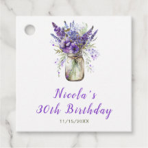 Lavanda Mason Jar Birthday