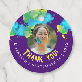 Etiquetas Para Lembrancinhas Legal diversão Colorida Púrpura Pintball Adolescen