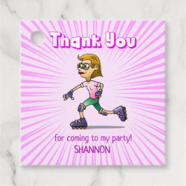 Etiquetas Para Lembrancinhas Legal Roller Skling Girl