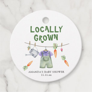Etiquetas Para Lembrancinhas Legumes cultivados localmente aguarela baby shower