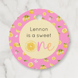 Etiquetas Para Lembrancinhas Lemon Sweet One Birthday