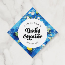 Etiquetas Para Lembrancinhas Limão de Aquarela Citrus Amalfi Chá de panela cost