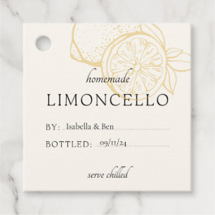 Etiquetas Para Lembrancinhas Limoncello Caseiro Legal e na Moda Obrigado