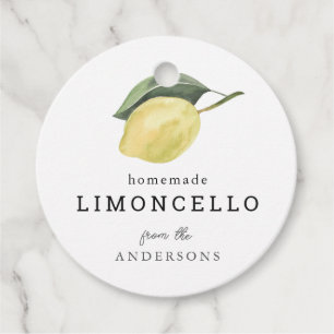 Etiquetas Para Lembrancinhas Limoncello Lemon Floral White