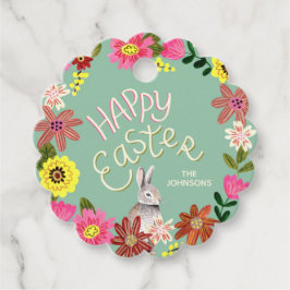 Etiquetas Para Lembrancinhas Lindas flores de Páscoa 
