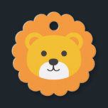 Etiquetas Para Lembrancinhas Lion Birthday Kids Art<br><div class="desc">Lion Birthday Kids Art Favor Tags</div>