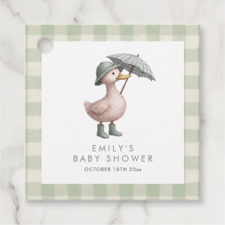 Etiquetas Para Lembrancinhas Little Duckling Gender Neutral Baby Shower