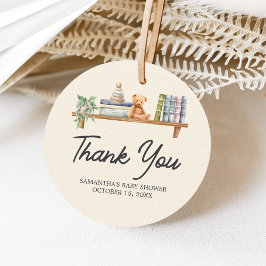 Etiquetas Para Lembrancinhas Livros de Bebê e Brunch Churrasco de Bebê Neutro