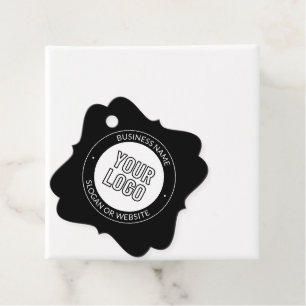 Etiquetas Para Lembrancinhas Logotipo comercial ou Design e Modelo de texto edi