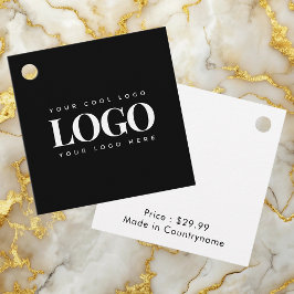 Etiquetas Para Lembrancinhas Logotipo personalizado mínimo para empresas em pre