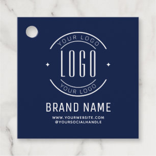 Etiquetas Para Lembrancinhas logotipo personalizado moderno da empresa comercia