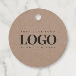 Etiquetas Para Lembrancinhas Logotipo Retângulo do Estilo Kraft Simples Mínimo 