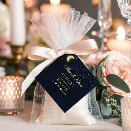 Etiquetas Para Lembrancinhas Lua Celestial Stars Midnight Blue Obrigado Etiquet