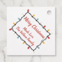 Luzes de Natal Personalizáveis 