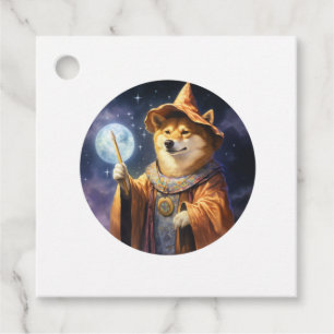 Etiquetas Para Lembrancinhas Mago do Cão Shiba Inu