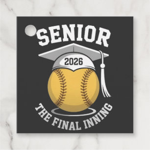 Etiquetas Para Lembrancinhas Mais velho A Graduação Final De Softball Em 2026