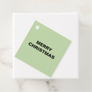 ETIQUETAS PARA LEMBRANCINHAS MARCA BRANCA SIMPLES DE NATAL MERRY