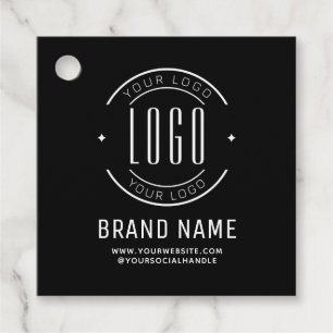 Etiquetas Para Lembrancinhas Marca comercial do logotipo personalizado moderno