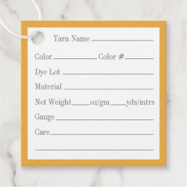 ETIQUETAS PARA LEMBRANCINHAS MARCA D'ÁGUA DE FIO QUADRADA 2" NÓ CÉLTICO DOURADO