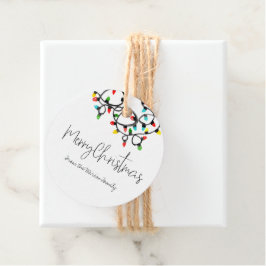 Etiquetas Para Lembrancinhas Marca de favor da festa de natal bonita