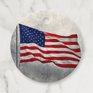 Etiquetas Para Lembrancinhas Marca de Favor/Presente Americana