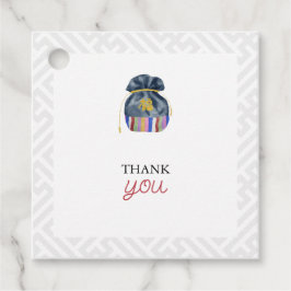 Etiquetas Para Lembrancinhas Marca de favor quadrado Doljanchi Coreano