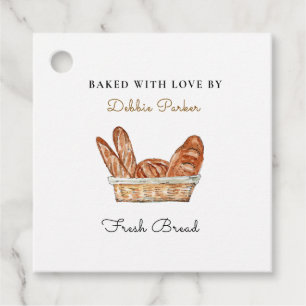 Etiquetas Para Lembrancinhas Marca de travamento do pão fresco casado