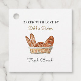 Etiquetas Para Lembrancinhas Marca de travamento do pão fresco casado