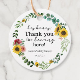 Etiquetas Para Lembrancinhas Marcadores de Favor de Chá de Bebê Abelha