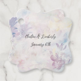 Etiquetas Para Lembrancinhas Marcadores de Favor Personalizáveis Adara