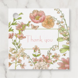 Etiquetas Para Lembrancinhas Marcadores Elegantes para Lembranças de Chá de Noi