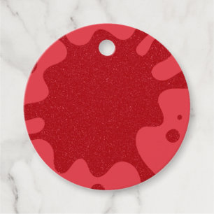 Etiquetas Para Lembrancinhas Marcadores Vermelhos Personalizados Favoritos de T