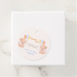 Etiquetas Para Lembrancinhas Marcas de Agradecimento para Elefantes Bebês