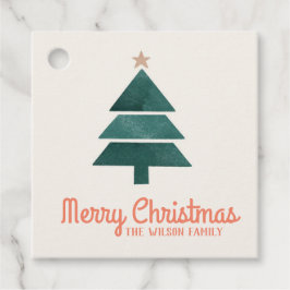 Etiquetas Para Lembrancinhas Marcas de Favoritos de Árvore de Feriado de Natal