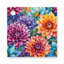 Marcas de Presente de Arte de Flores de Jardim Rús