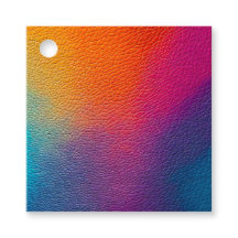 Marcas de Presente de Arte em Couro Colorido