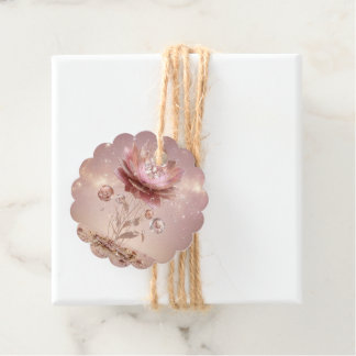 Etiquetas Para Lembrancinhas Marcas de Presente Mandala Neon Elites com Recorte