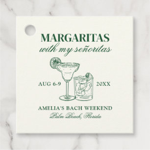 Etiquetas Para Lembrancinhas Margaritas Com Meu Fim De Semana Da Bachelorette S