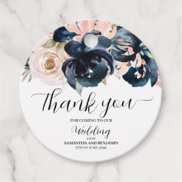 Etiquetas Para Lembrancinhas Marinho azul e cor-de-rosa.